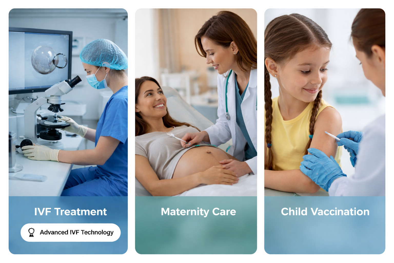 IVF, Maternity and Child Care